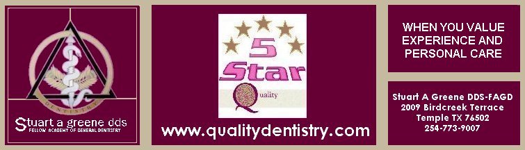 Harker Heights Texas Cosmetic Dentist Stuart A Greene 76502